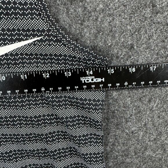 Nike Dri-Fit Swoosh Racer Tank Top Women's Small Black Allover Print Athletic - Picture 4 of 8